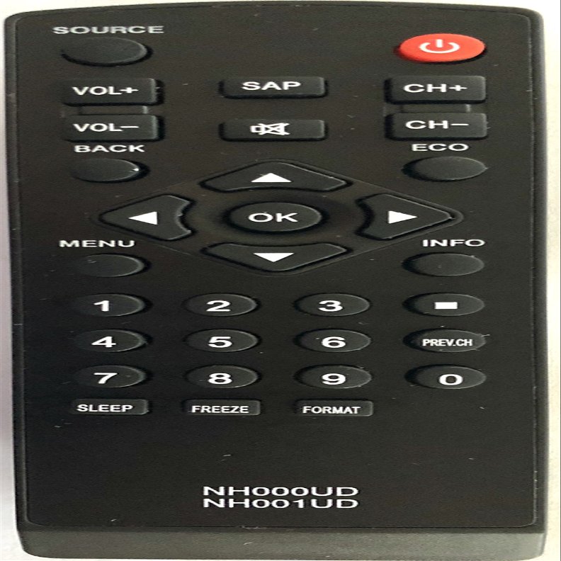 USARMT New Replaced Remote Control NH001UD fit for Sylvania Emerson Funai Philips CLC320EM2F, CLC401EM2F, LC190EM1, LC190EM2, LC220EM1, LC220EM2, LC260EM1, LC260EM2 LC260EM2A, LC320EM2, RLC320EM