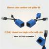 AIMHD 4 Pair RJ45 Ethernet Combiner, Cat5 PoE Splitter, 2-in-1 (2 Cameras Over 1 Cable) Adapter for 8 IP Security Camera NVR Surveillance System view 2