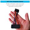 ZLKSKER 24 Pin to 14 Pin Power Supply Cable 4 Inches, 18AWG ATX PSU Main Power Adapter Cord for Lenovo IBM Dell A75 B75 Q75 Q77, Plug and Play view 3