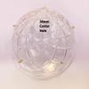 Crystal 1 Piece - 4-Inches, 5 Side Holes - Clear 30% Lead Crystal Chandelier Bobeche with Gold Pin and 5 U-Drop view 4
