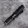 HATORI LED Mini Flashlight, Bright Small Handheld Pocket Flashlights Tactical High Lumens Pen Light for Camping, Outdoor, Emergency, 2 Pack(3.55Inch) view 3