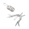 Polished 6-in-1 Mini Stainless Steel Multitool Pliers view 1