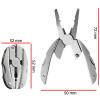 Polished 6-in-1 Mini Stainless Steel Multitool Pliers view 3