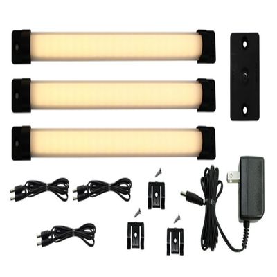 Inspired LED New Under Cabinet Lighting Designer Series 10" Designer Series Deluxe Kit - Warm White 3000K