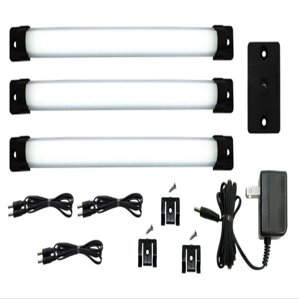 Inspired LED New Under Cabinet Lighting Designer Series 10" Designer Series Deluxe Kit - Cool White 6000K