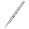 Excelta Three Star Utility Tweezers - Straight Very Fine Point Tip - 4 1/2 in Length - 1-PI [PRICE is per EACH] view 1