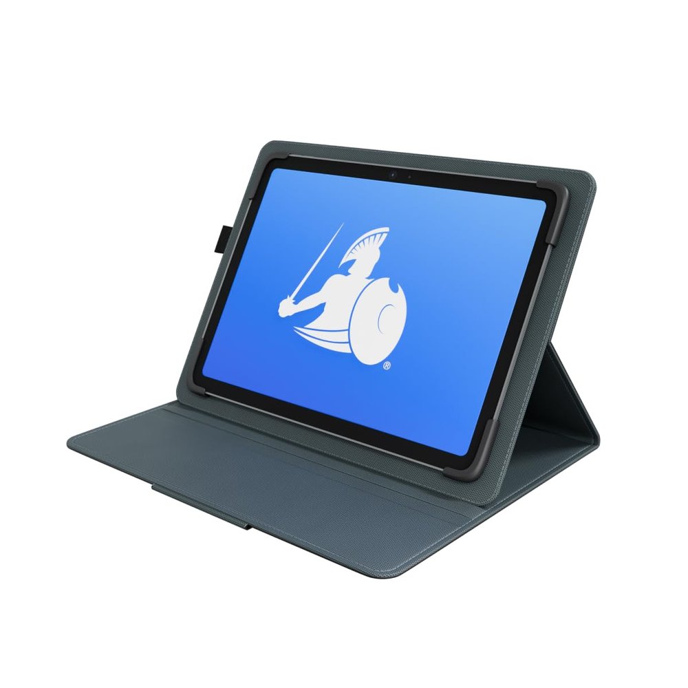DefenderShield Tablet EMF Blocker Shield Case Tablet & iPad Case with 360 Kickstand Universal Fit Defender Shield EMF Protection Cases Secure Grip & Durable Protection from Radiation (Large)