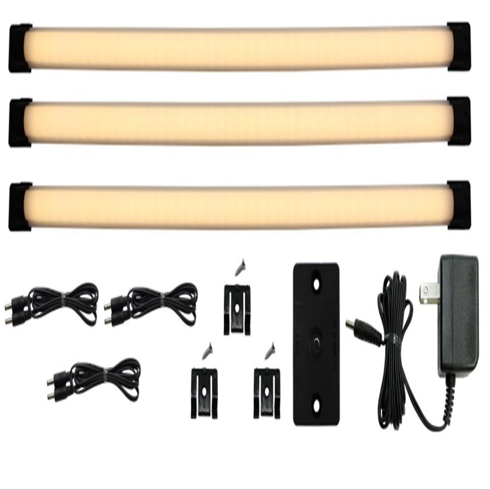 Inspired LED New Under Cabinet Lighting Designer Series 18" Designer Series Deluxe Kit - Warm White 3000K