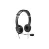 Kensington Hi-Fi Headphones with Microphone (K97603WW), Black, Universal, 3.5mm view 1