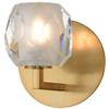 Kalco 311731WB Stella Wall Sconce, 1-Light LED 3 Watts, Winter Brass view 1