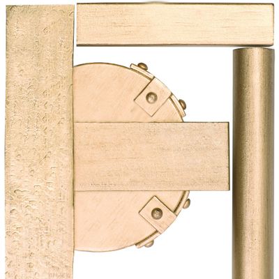 Kalco Lighting Kalco 506420MG Contemporary Modern One Light Wall Sconce from Emery Collection in Gold, Champ, Gld Leaf Finish, Multicolor