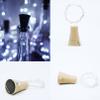 Decorman 10 Pack Solar Powered Wine Bottle Lights, 10 LED Waterproof Copper Cork Shaped Lights for Wedding/Christmas/Outdoor/Holiday/Garden/Patio/Yard/Pathway Decor (Cool White) view 3