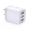18W/3Amp Fast Charger Adapter, Multiple 3-Port USB Wall Plug Block Cube Box view 1
