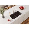 Elkay Quartz Classic ELGDULB3322MC0 Mocha Equal Double Bowl Undermount Sink view 2