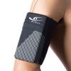 HiRui Universal Sports Armband Cell Phone Armband Sleeves Running Armband for Exercise Workout, Compatible with iPhone 17/17Plus/Pro/16/15/15Plus/14 Samsung Galaxy All Phones (Medium, Black) view 1