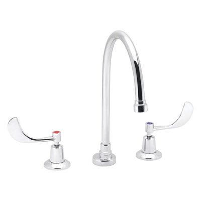 Speakman SC-3004-8-LD-E Commander Gooseneck 8 in. Widespread Lavatory Faucet, Polished Chrome