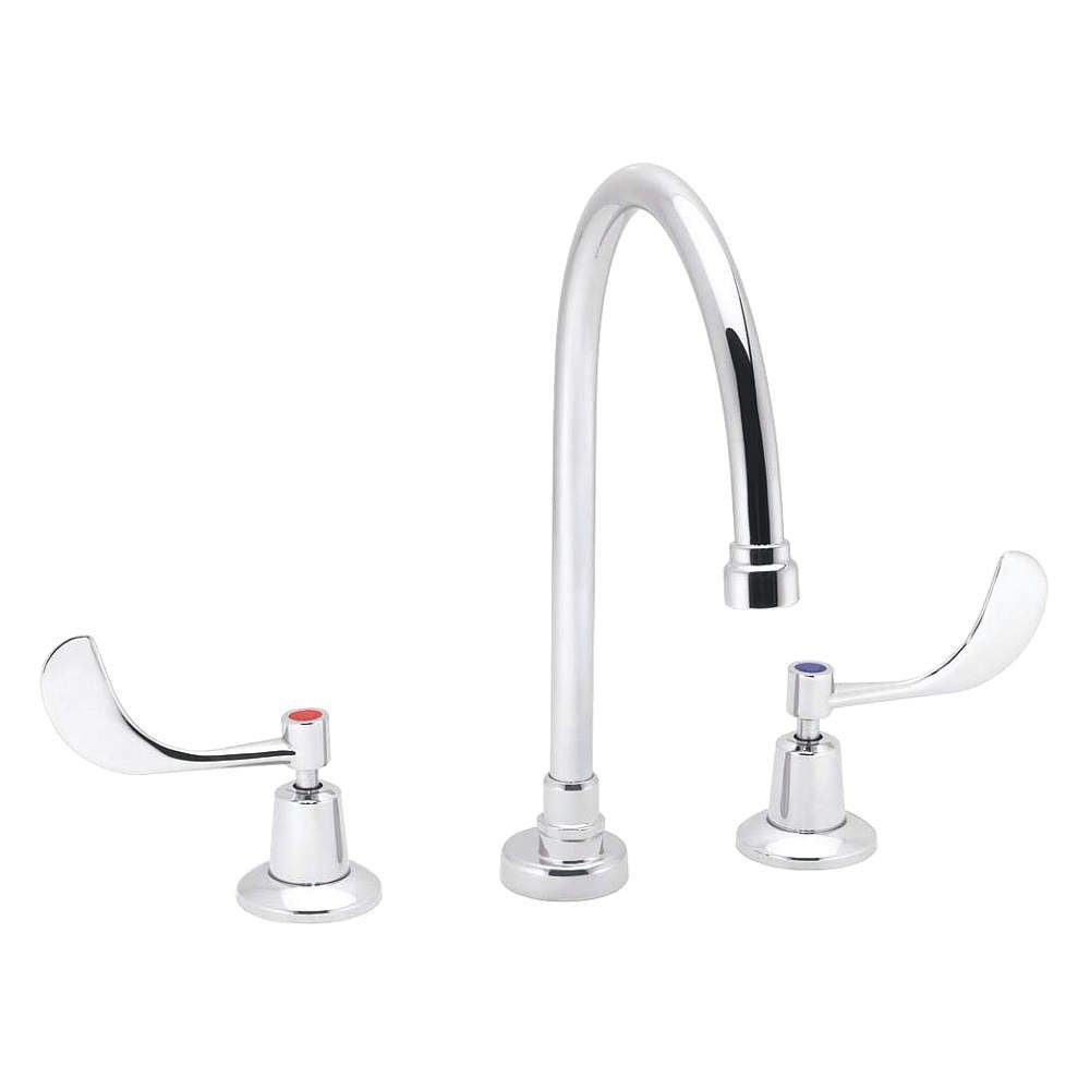 Speakman SC-3004-8-LD-E Commander Gooseneck 8 in. Widespread Lavatory Faucet, Polished Chrome