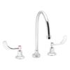 Speakman SC-3004-8-LD-E Commander Gooseneck 8 in. Widespread Lavatory Faucet, Polished Chrome view 1