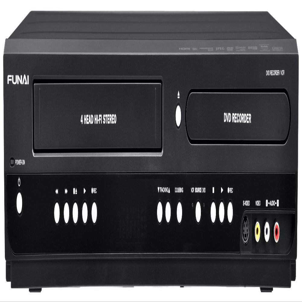 Funai Combination VCR and DVD Recorder (ZV427FX4) (Renewed)