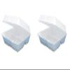 Dart 95HT3R Lg 3 Comp Foam Hinged Container, 9.5 in (Case of 200) (2-(Pack)) view 1