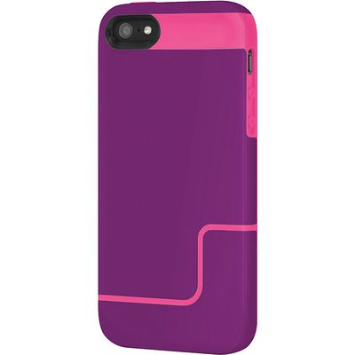 Incipio EDGE Pro Case for iPhone 5S - Retail Packaging - Purple/Pink