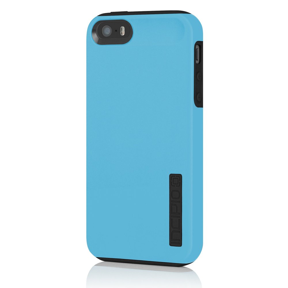 Incipio DualPro Case for iPhone 5S - Retail Packaging - Cyan/Black