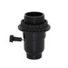 Creative Hobbies Phenolic 3-Way Turn Knob, Medium Base Light Socket, Full Uno Thread & Ring, 1/8 IP Thread Cap | 2 Pack view 3