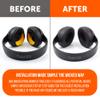 WC Wicked Cushions Replacement Ear Pads for Beats Studio 2 & 3 (B0501, B0500) Wired & Wireless | Does NOT Fit Beats Solo | Softer PU Leather, Enhanced Foam & Stronger Adhesive | Black view 4