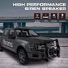 Abrams Compact 100 Watt High Performance Siren Speaker (Capable with Any 100 Watt Siren) Ultra Slim Low Profile view 3