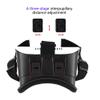lOFS VR 3D Glasses HD 8-Layers Nano Headsets with Blue Light UV Filter Internal Protector for Cellphone, Carbonado view 3