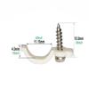 SpiritLED 100 Lots Strip Light Mounting Bracket,One Side Fixing,Screws Included (for Waterproof Strip Width 10mm(3/8") view 3