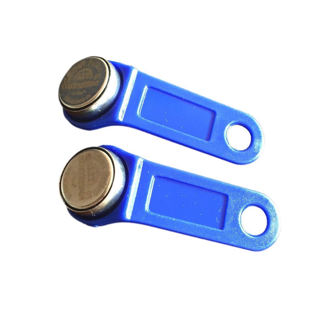 YARONGTECH-DS1990A-F5 TM IB Card iButton Dallas Key tag with Blue Handle