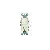 Leviton R66-T5625-0TS Light Almond Single Pole Switch & Receptacle Combination view 1