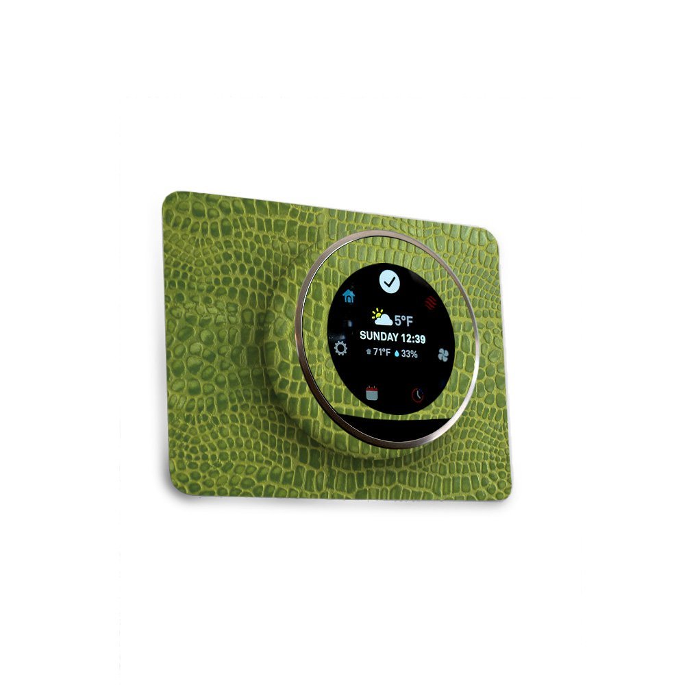 MightySkins Skin Compatible with Nest Thermostat - Croc Skin | Protective, Durable, and Unique Vinyl Decal wrap Cover | Easy to Apply, Remove, and Change Styles | Made in The USA