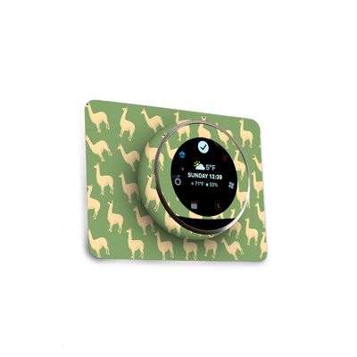 MightySkins Skin Compatible with Nest Thermostat - Llama | Protective, Durable, and Unique Vinyl Decal wrap Cover | Easy to Apply, Remove, and Change Styles | Made in The USA