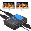 OREI HDMI Splitter 1 in 2 out - Ultra HD 4K @ 30Hz, HDCP, 3D & Full HD 1080P Support for Xbox, PS4, Blu-ray, HDTV - Adapter Included view 1