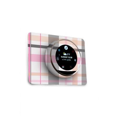 MightySkins Skin Compatible with Nest Thermostat - Plaid | Protective, Durable, and Unique Vinyl Decal wrap Cover | Easy to Apply, Remove, and Change Styles | Made in The USA