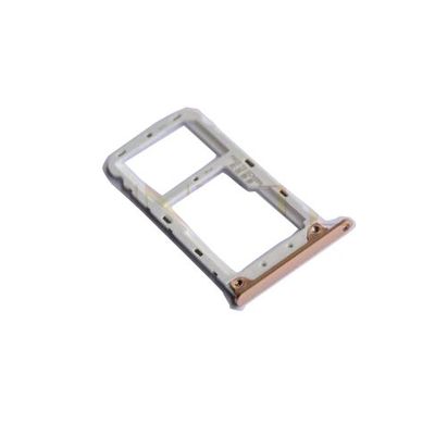 Golden Blue Nano SIM/Micro SIM Card Tray Holder Micro SD Card Slot Holder Adapter for Xiaomi Redmi Note 5 Pro (Gold)
