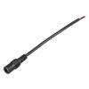 uxcell Female DC Pigtail Cable Connector 15cm 12V 22AWG 2.1x5.5mm Plastic view 1