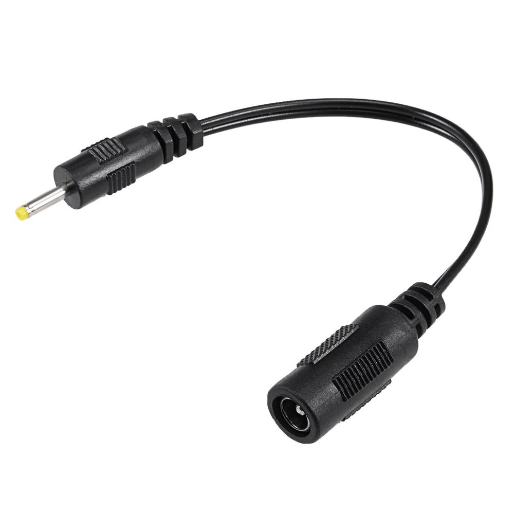 uxcell DC Power Extension Cable Connector 17cm 2.5x0.7mm Male to 5.5x2.1mm