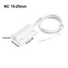 uxcell MC-38 Surface Mount Wired NC Door Sensor Alarm Magnetic Reed Switch White 2pcs view 2