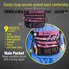 Nursing Tools KangaPak Nurse Fanny Pack, Multi-Compartment Nursing Waist Bag Organizer, Nurse Belt Bag for CNA, EMT, Medical Students & Healthcare Professionals (Purple Haze) view 2