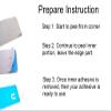 PHONSUN Pre-Cut Frame Adhesive for Google Pixel 2 XL Pack of 2 view 2