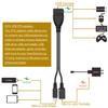 DSYJ Micro USB Host OTG Cable with Micro USB Power for Samsung S7 Edge, S6 Edge, S5, S4 & Nexus 10 9 7 4 Player + All Others 2 Pack view 3