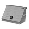 Montezuma 26" x 18" Heavy Duty Steel Triangle Toolbox (aluminum, brite) view 3