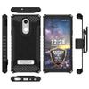 Beyond Cell TriShield Compatible With LG Stylo 4 Case, Stylo 4 Plus Case,l Q Stylus, Stylus 4, Durable Rugged Case Heavy Duty Phone Cover [ Belt Clip Holster] + Built in Kickstand (2018) view 2