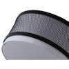Linea di Liara Mozara Black Modern Farmhouse Flush Mount Ceiling Light Fixture with Metal Mesh Shade Drum Light Fixture Kitchen Light Fixtures Ceiling Bedroom Flush Mount Light, UL Listed view 4