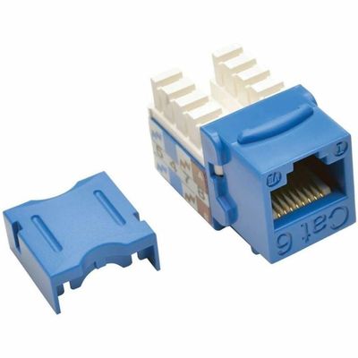 Tripp Lite Cat6/cat5e 110 Style Punch Down Keystone Jack - Blue, 25-pack - 25 Pack - 1 X Rj-45 Fema