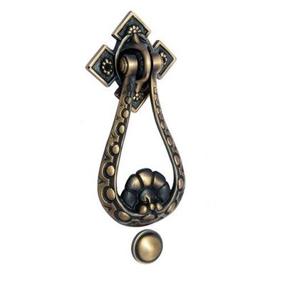 Adonai Hardware Dalphon Decorative Brass Door Knocker