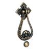 Adonai Hardware Dalphon Decorative Brass Door Knocker view 1